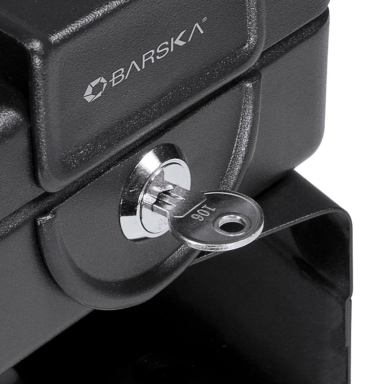 Compact Key Lock Safe with Mounting Sleeve | AX11812