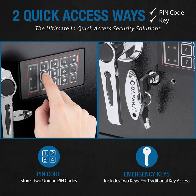 1.1 Cu. ft Keypad Depository Safe | AX11930