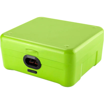 iBOX Portable Dual Access Motion Activated Biometric Secure Storage Lock Box | AX12458