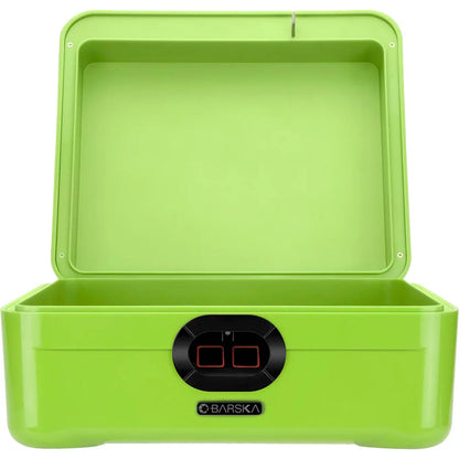 iBOX Portable Dual Access Motion Activated Biometric Secure Storage Lock Box | AX12458