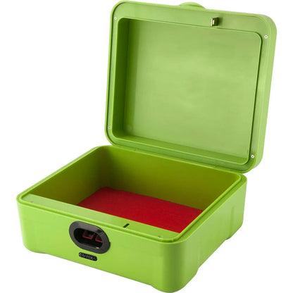 iBOX Portable Dual Access Motion Activated Biometric Secure Storage Lock Box | AX12458