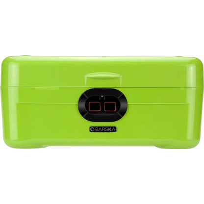 iBOX Portable Dual Access Motion Activated Biometric Secure Storage Lock Box | AX12458