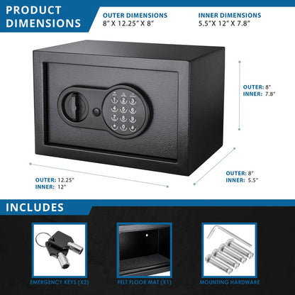 0.36 Cu. ft Digital Keypad Security Safe | AX12616