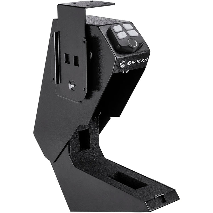 Quick Access Biometric Keypad Handgun Desk Safe | AX13092