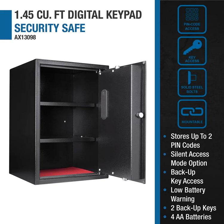 1.45 Cu. ft Digital Keypad Security Safe | AX13098