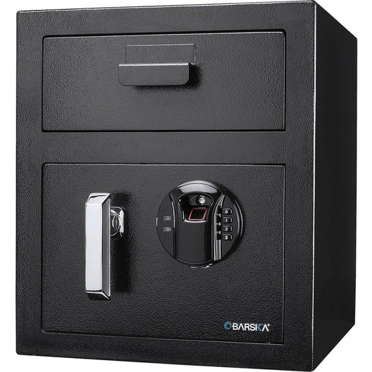 0.72 Cu. ft Biometric Keypad Depository Safe | AX13108