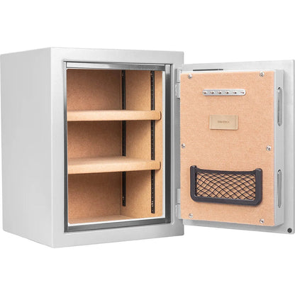 1.64 Cu. ft Biometric Fireproof Security Safe, Grey | AX13494