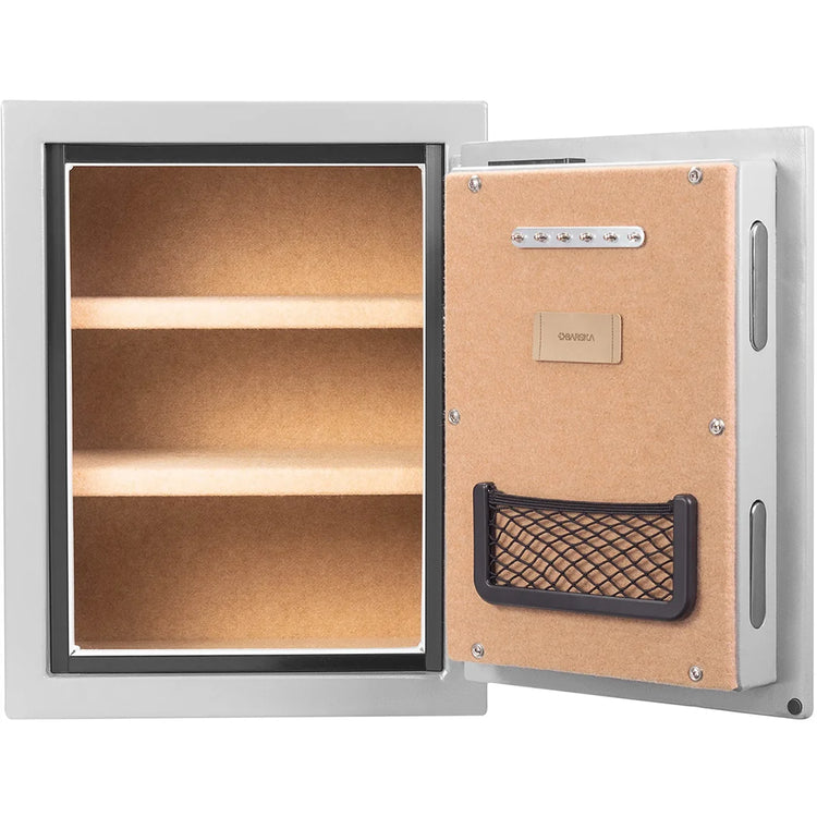 1.64 Cu. ft Biometric Fireproof Security Safe, Grey | AX13494