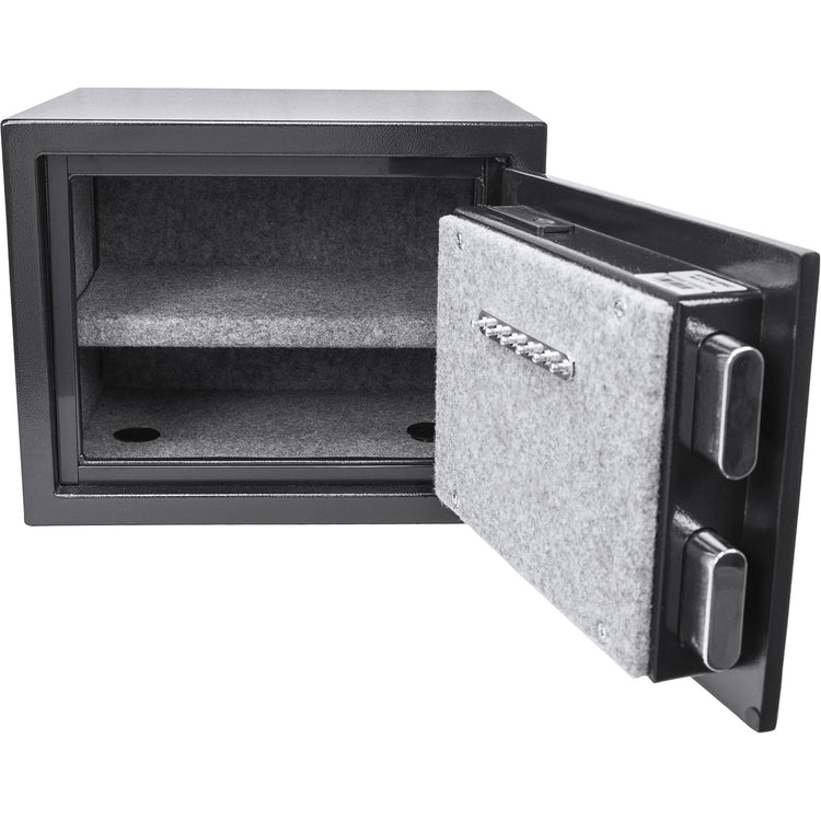 0.75 Cu. ft Biometric Fireproof Security Safe, Black | AX13498