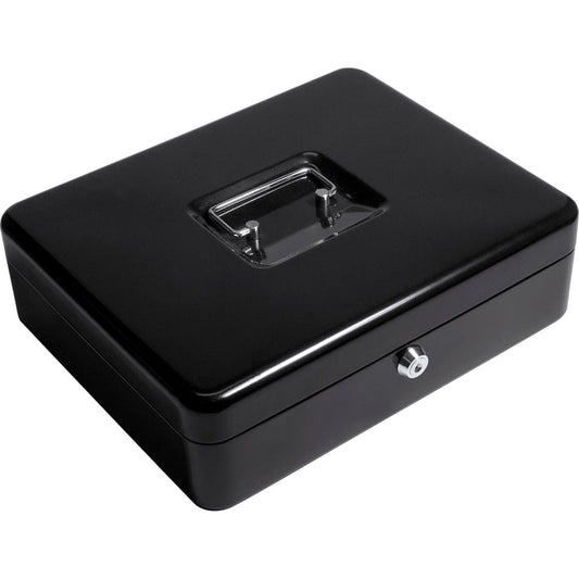 Cash Box with Three Compartments and Coin Tray with Key Lock | CB11790