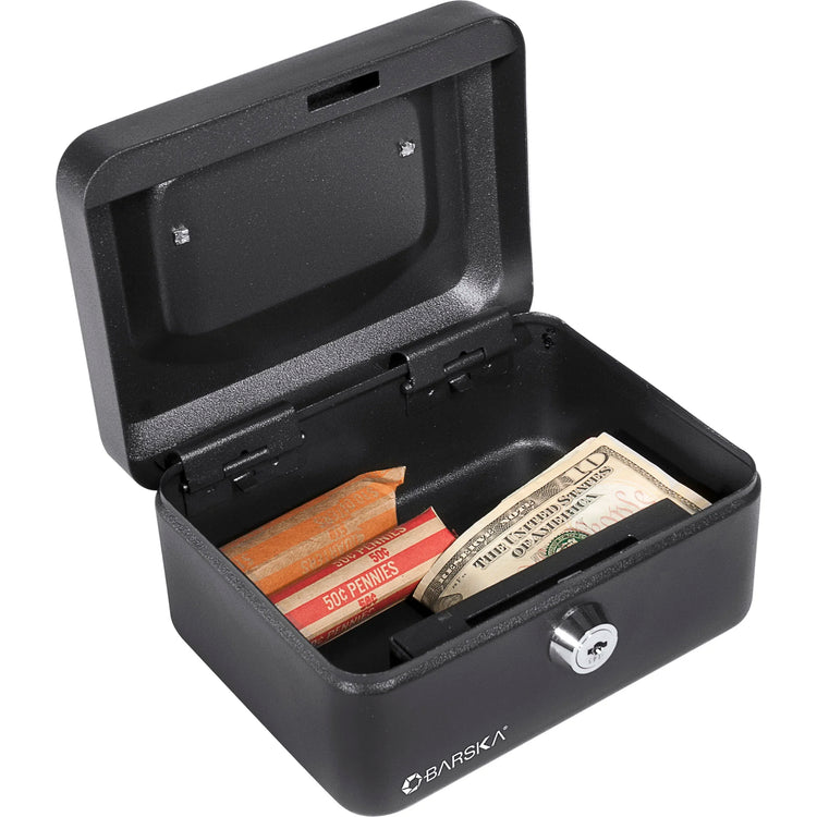 Extra Small 6" Cash Box with Key Lock | CB11828