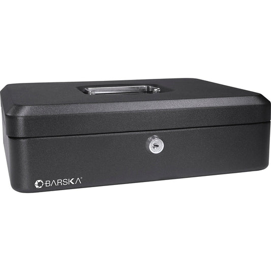 Large 12" Cash Box with Key Lock | CB11834