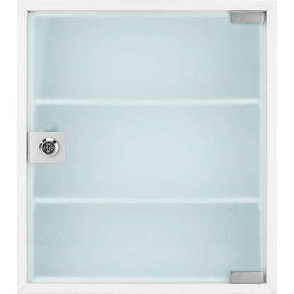 Standard Medical Cabinet with Frosted Glass Door | CB12822