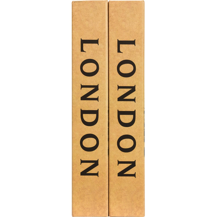 Paris & London Series Dual Book Lock Boxes with Key Lock | CB12470, CB13056, CB13058