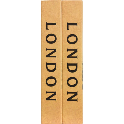 Paris & London Series Dual Book Lock Boxes with Key Lock | CB12470, CB13056, CB13058