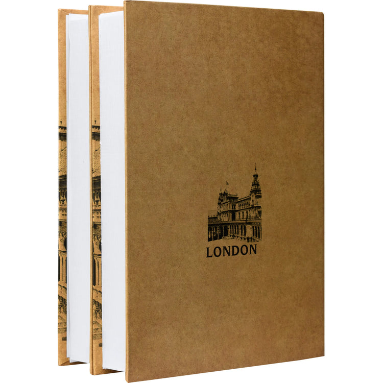 Paris & London Series Dual Book Lock Boxes with Key Lock | CB12470, CB13056, CB13058