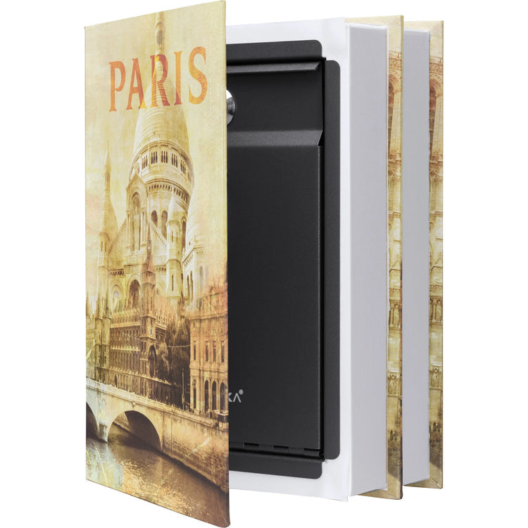 Paris & London Series Dual Book Lock Boxes with Key Lock | CB12470, CB13056, CB13058