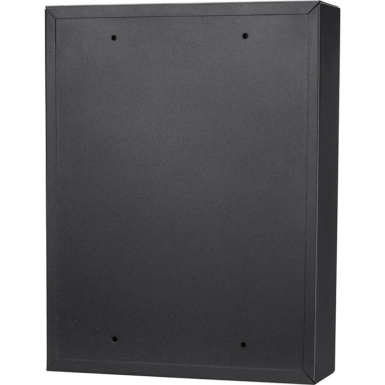 42 Capacity Adjustable Key Cabinet with Key Lock, Black | CB13232