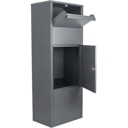 Large Single Compartment Locking Parcel Drop Box | CB13256