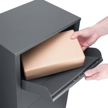 Large Single Compartment Locking Parcel Drop Box | CB13256