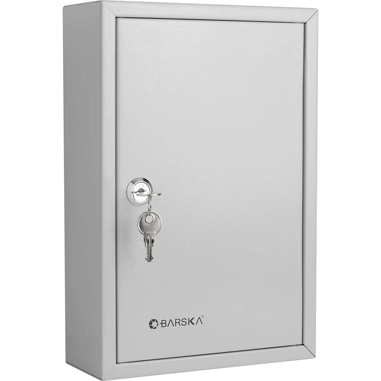 40 Capacity Fixed Position Key Cabinet with Key Lock, White Tags | CB13364