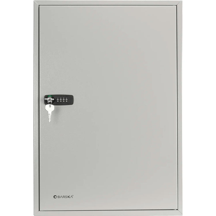 160 Capacity Fixed Position Key Cabinet with Combination & Key Lock, White Tags | CB13602