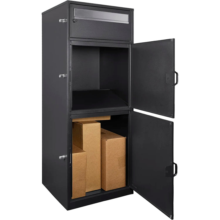 MPCB-100 Three Compartment Locking Mail and Parcel Box with Package Compartments | CB13610