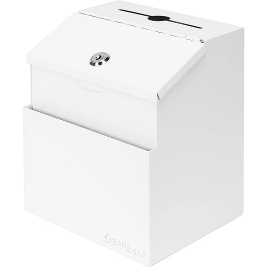 Suggestion & Ballot Drop Box with Paper Holder & Key Lock | CB14102