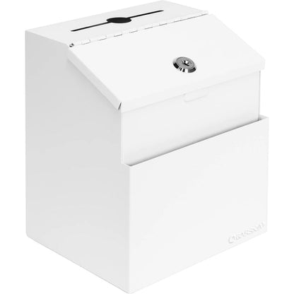 Suggestion & Ballot Drop Box with Paper Holder & Key Lock | CB14102