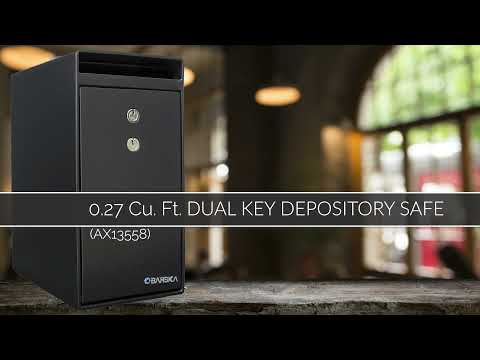 0.27 Cu. ft Dual Key Depository Safe | AX13558